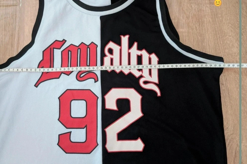 Muy bonito Maillot sin mangas / Tank top baloncesto FSBN Negro y Blanco – photo 8